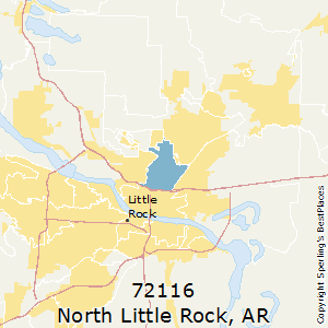 Little Rock Ar Zip Code Map